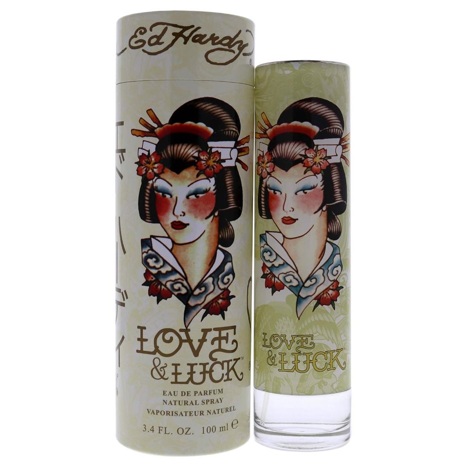 ED HARDY - LOVE & LUCK EDP ( W ) 3.4 OZ