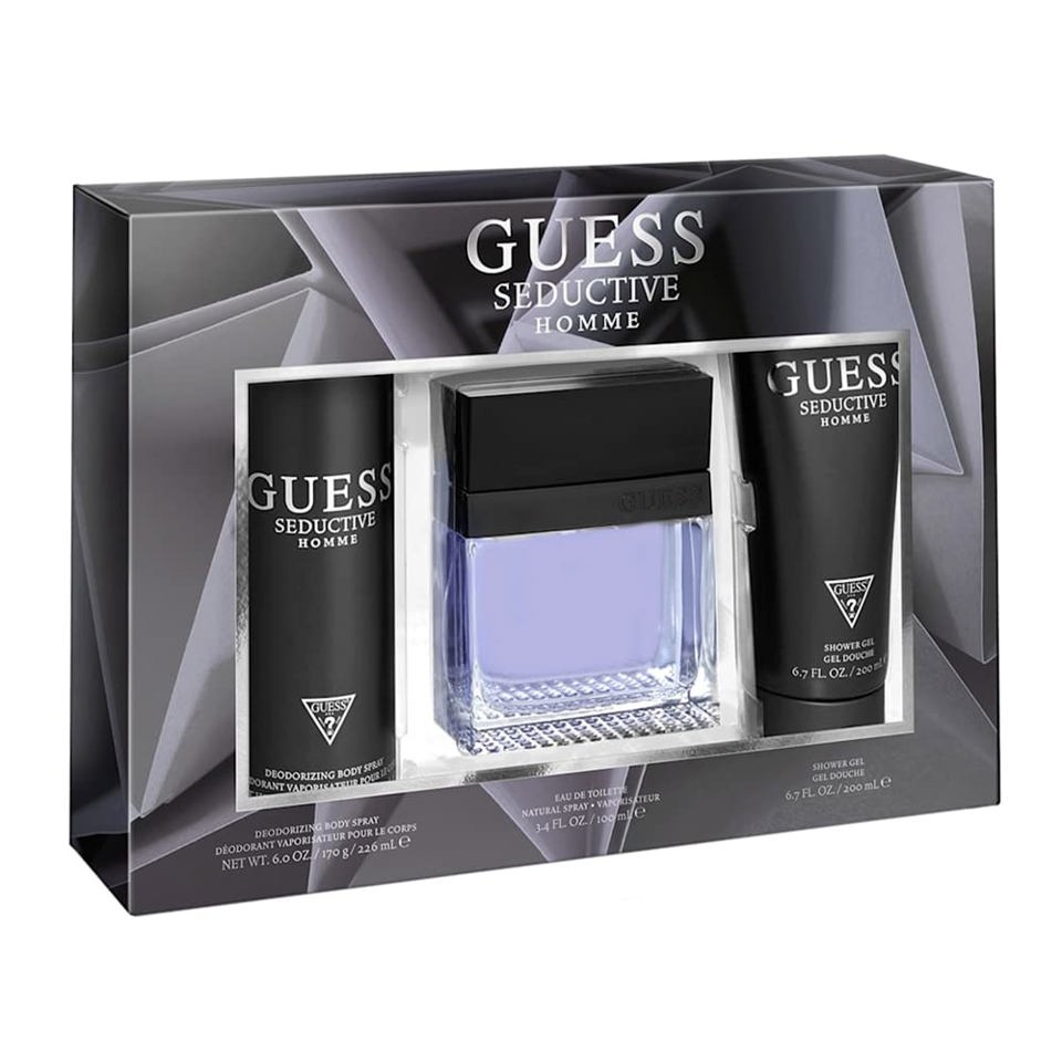 GUESS - SEDUCTIVE NOIR 3PC SET ( M ) 3.4 OZ