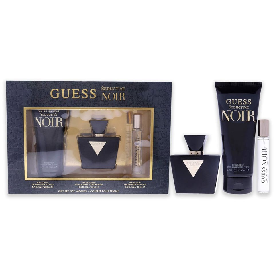GUESS - SEDUCTIVE NOIR 3PC SET ( W ) 2.5 OZ