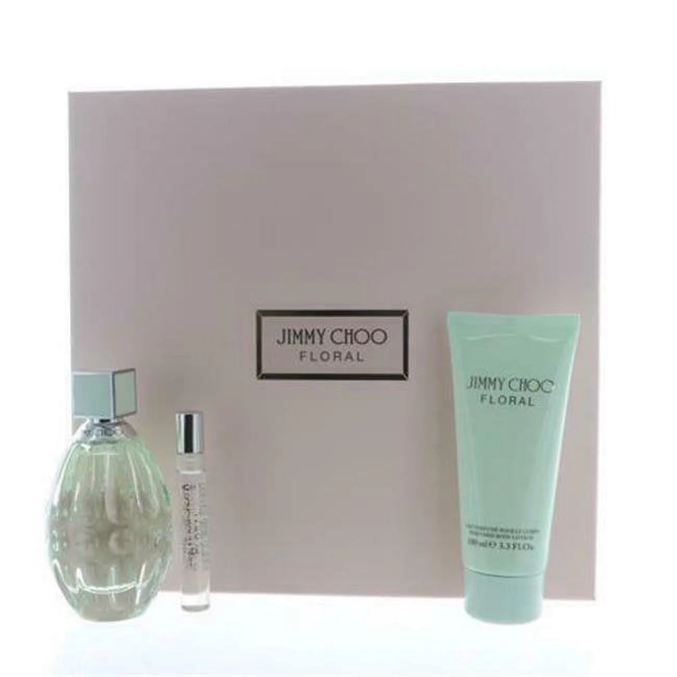 JIMMY CHOO - FLORAL 3PC SET ( W ) 3.4 OZ