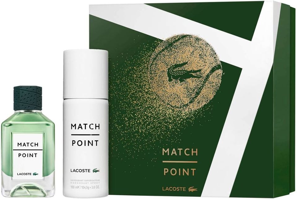 LACOSTE - MATCH POINT 2PC SET ( M ) 1.7 OZ