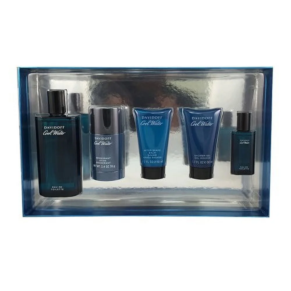 DAVIDOFF - COOL WATER 5PC SET ( M ) 4.2 OZ