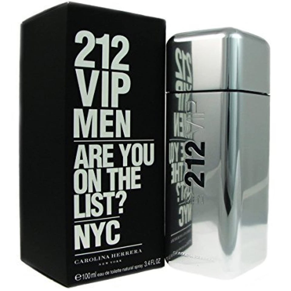 CAROLINA HERRERA - 212 VIP ARE YOU ON THE LIST ( M ) 3.4 OZ