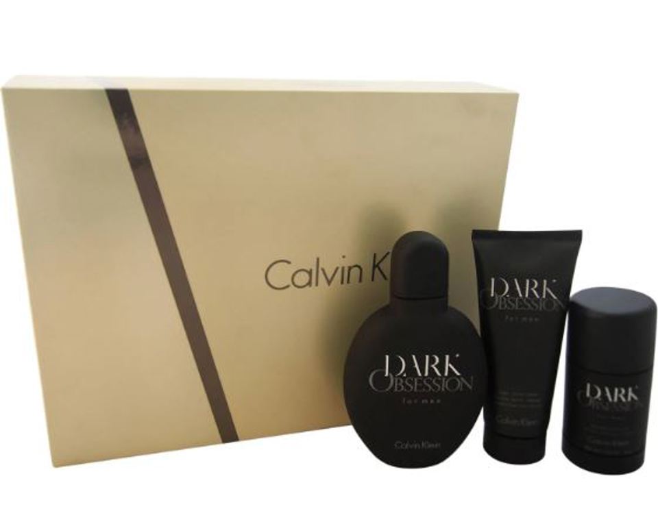 CALVIN KLEIN - OBSESSION DARK 3PC SET ( M ) 3.4 OZ