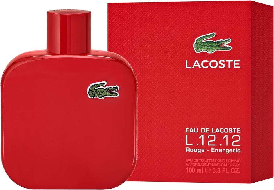 LACOSTE - L.12.12 ROUGE ( M ) 3.4 OZ