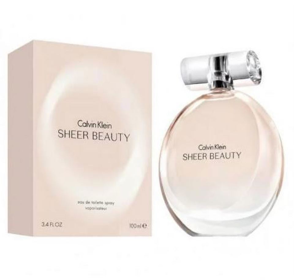CALVIN KLEIN - SHEER BEAUTY EDT ( W ) 3.4 OZ