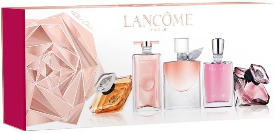 LANCOME - MINI TRESOR, LA NUIT TRESOR, MIRACLE, IDOLE, LA VIE EST BELLE 5PC SET ( W )