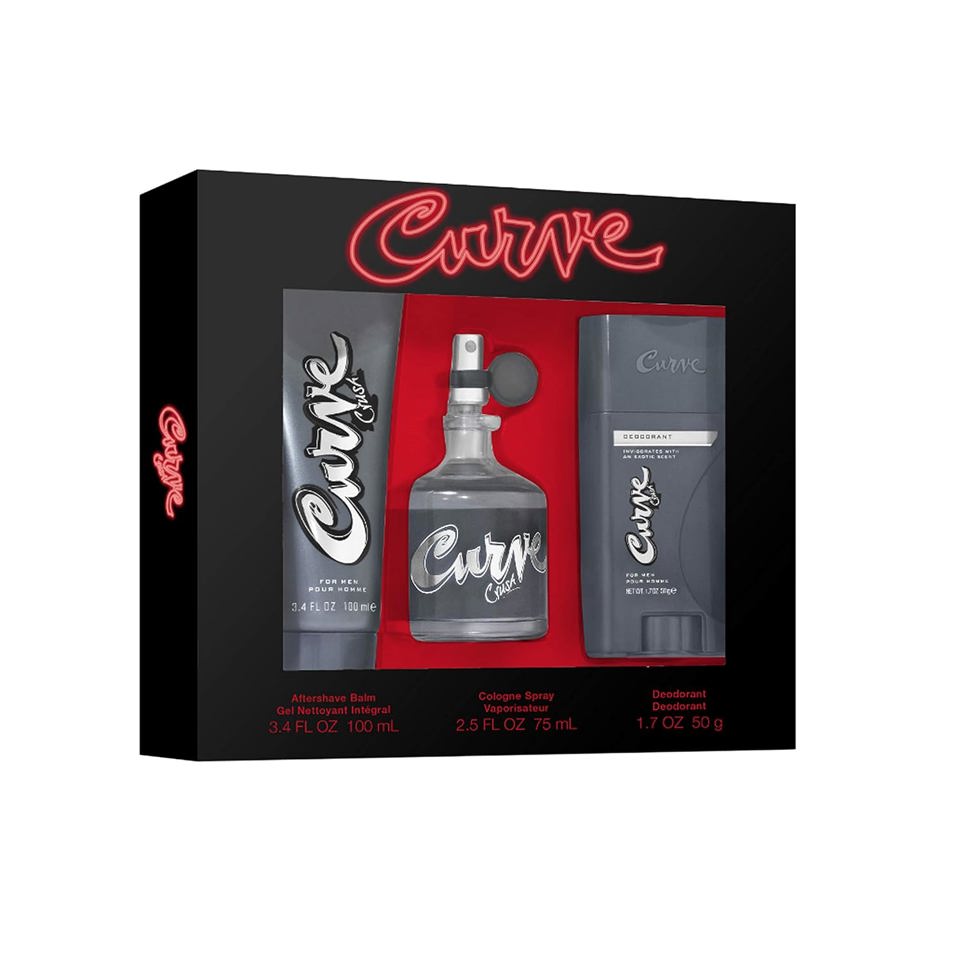 LIZ CLAIBORN - CURVE CRUSH 3PC SET ( M ) 2.5 OZ