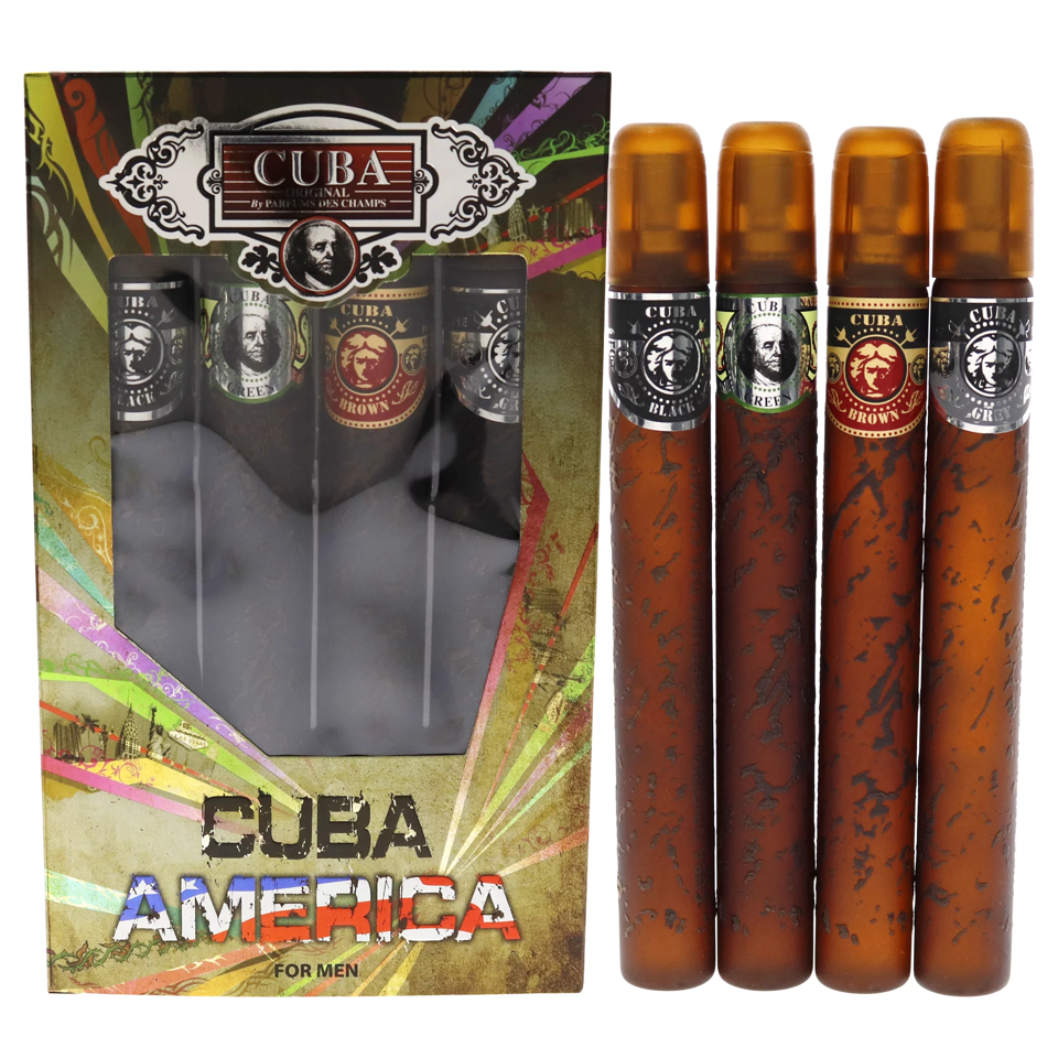 CUBA - AMERICA 4PC SET ( M ) 3.4 OZ