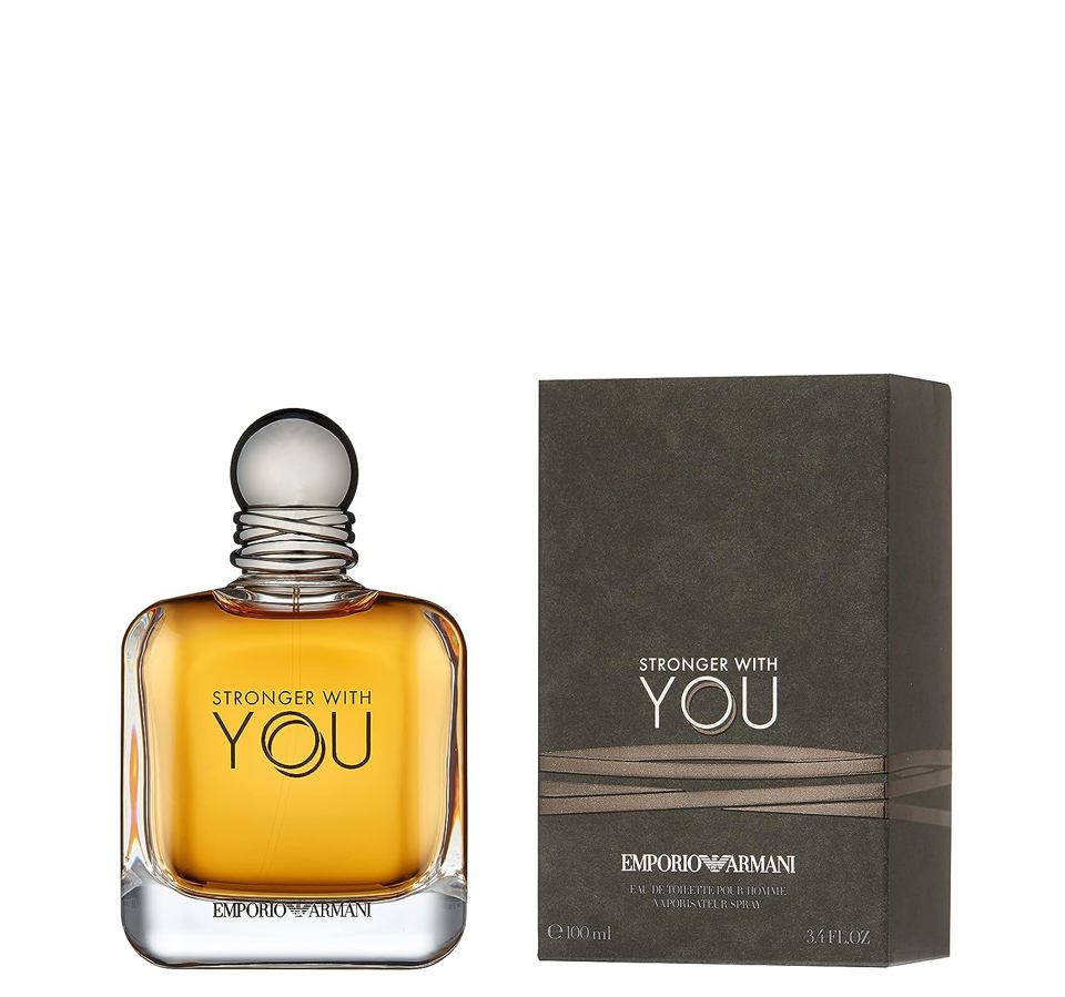 GIORGIO ARMANI - STRONGER WITH YOU ONLY EDT ( M ) 3.4 OZ