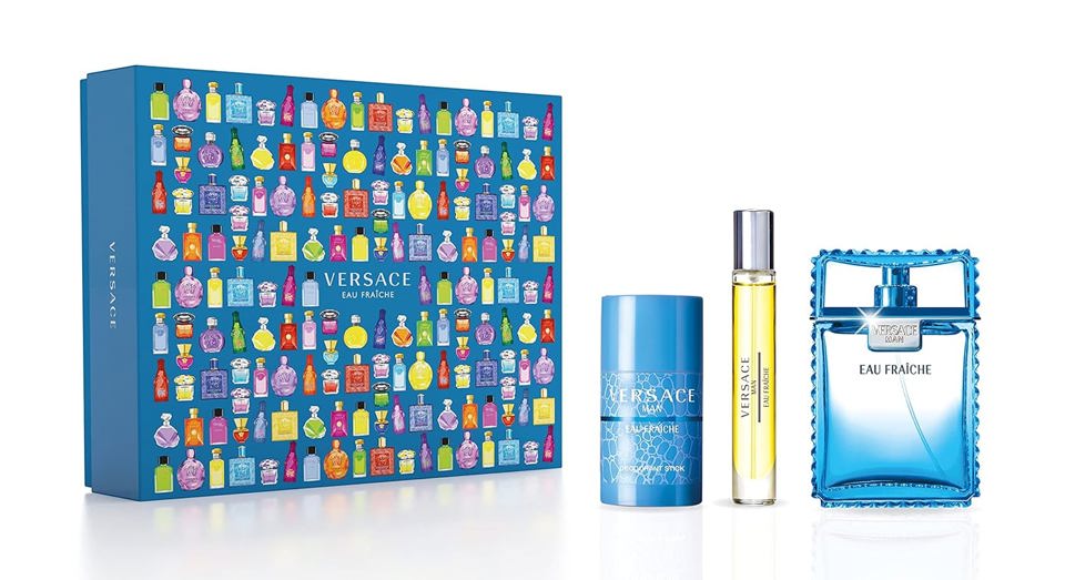 VERSACE - VERSACE EAU FRAICHE 3PC SET ( M ) 3.4 OZ