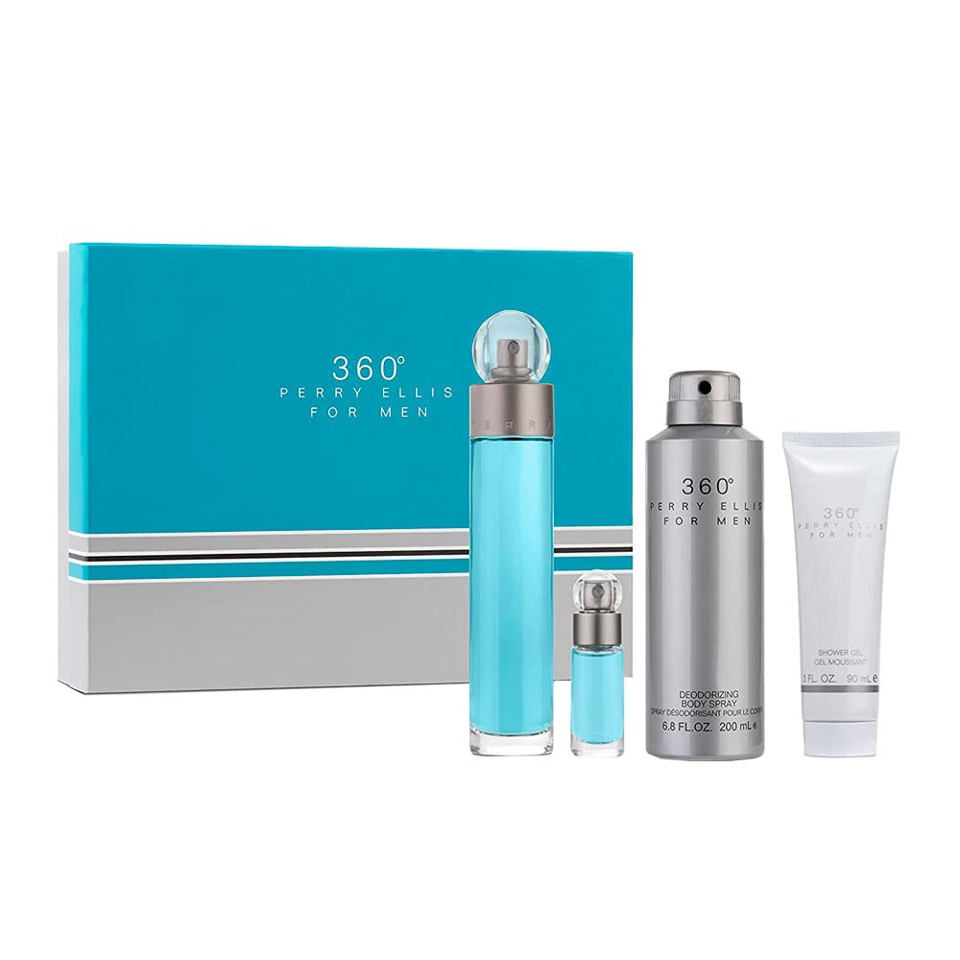 PERRY ELLIS - PERRY ELLIS 4PC SET ( M ) 3.4 OZ