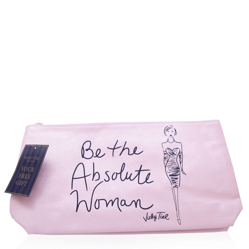 VICKY TIEL - PINK COSMETIC BAG