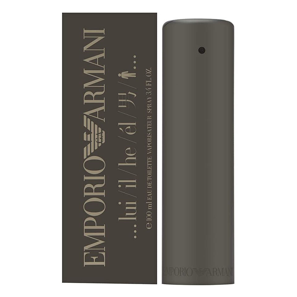 GIORGIO ARMANI - EMPORIO ARMANI LUI/IL/HE/EL EDT ( M ) 3.4 OZ