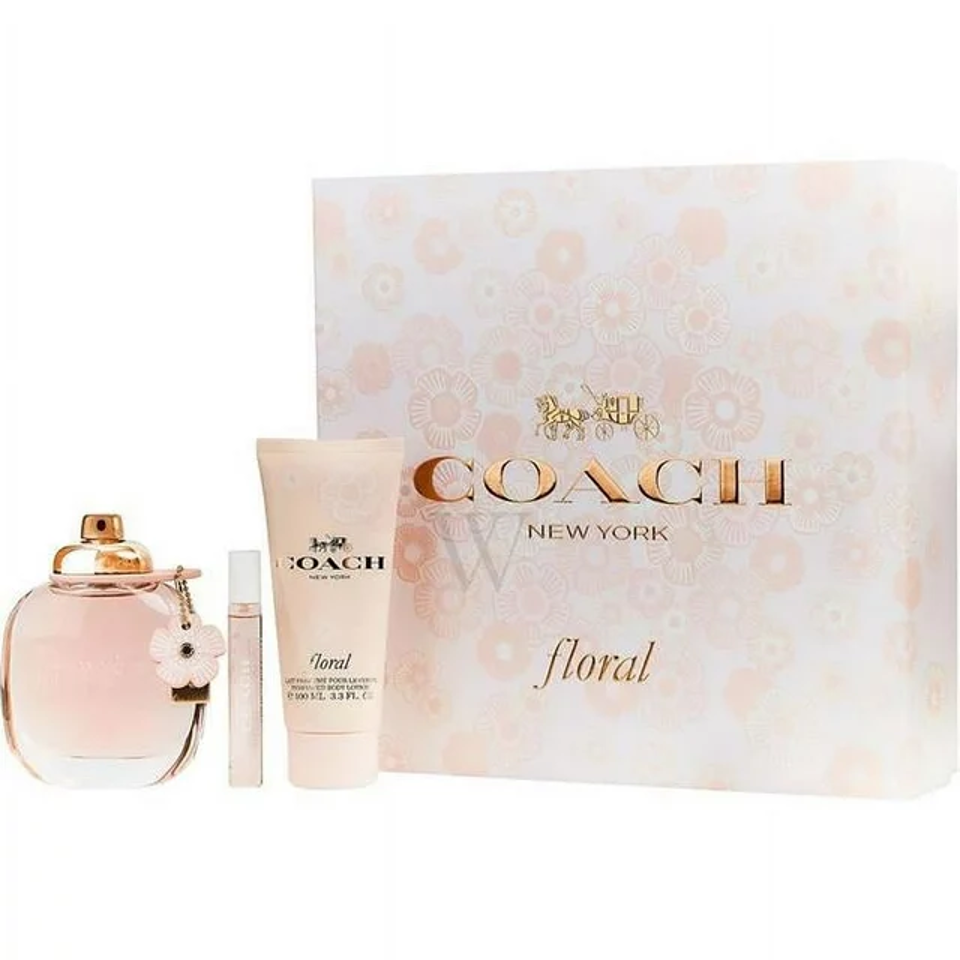 COACH - FLORAL 3PC SET ( W ) 3.4 OZ