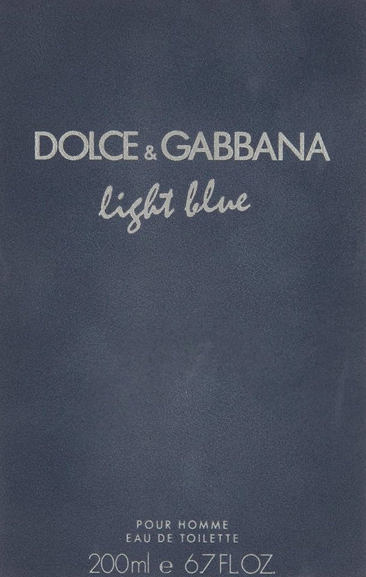 DOLCE & GABBANA - LIGHT BLUE EDT ( M ) 6.7 OZ