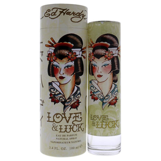 ED HARDY - LOVE & LUCK EDP ( W ) 3.4 OZ