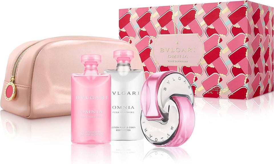 BVLGARI - OMNIA PINK SAPPHIRE 4PC SET ( W ) 2.2 OZ