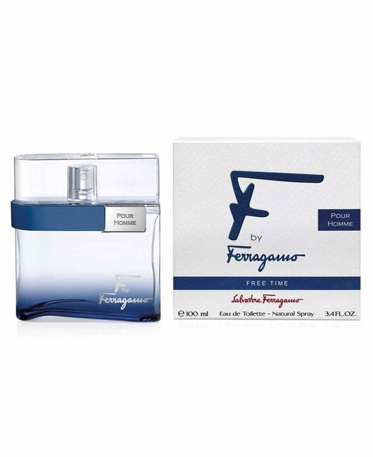 SALVATORE FERRAGAMO - F FREE TIME EDT ( M ) 3.4 OZ