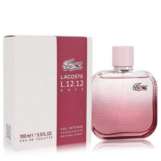 LACOSTE - L.12.12 ROSE EDP ( W ) 3.3 OZ
