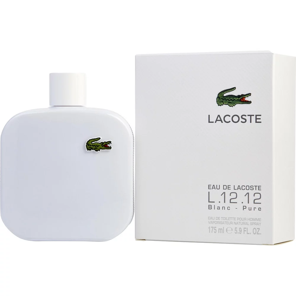 LACOSTE - EAU DE LACOSTE L.12.12 BLANC PURE EDT ( M ) 5.9 OZ