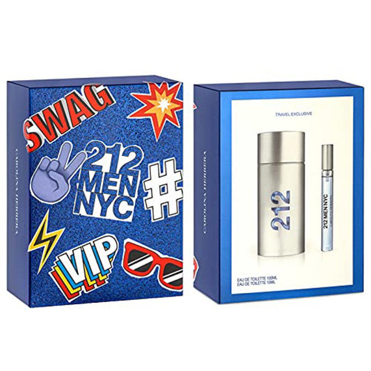 CAROLINA HERRERA - 212 2PC SET ( M ) 3.4 OZ