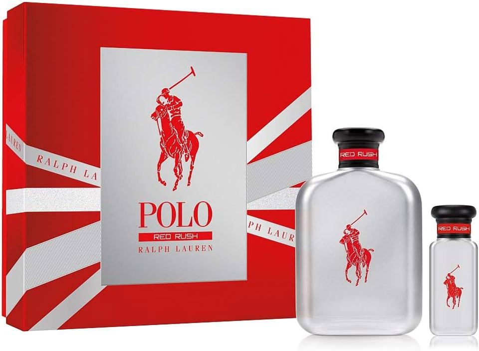RALPH LAUREN - POLO RED RUSH 2PC SET ( M ) 4.2 OZ