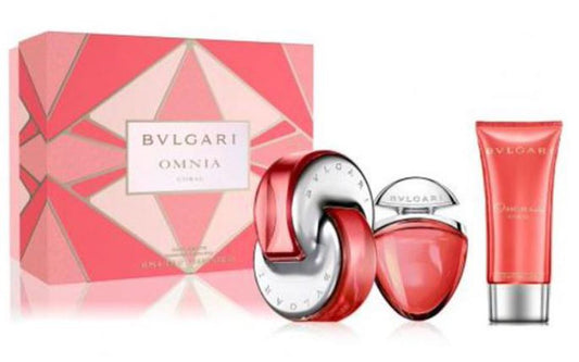 BVLGARI - OMNIA CORAL 3PC SET ( W ) 2.2 OZ