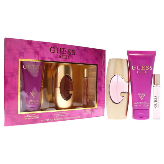 GUESS - GOLD 3PC SET ( W ) 2.5 OZ