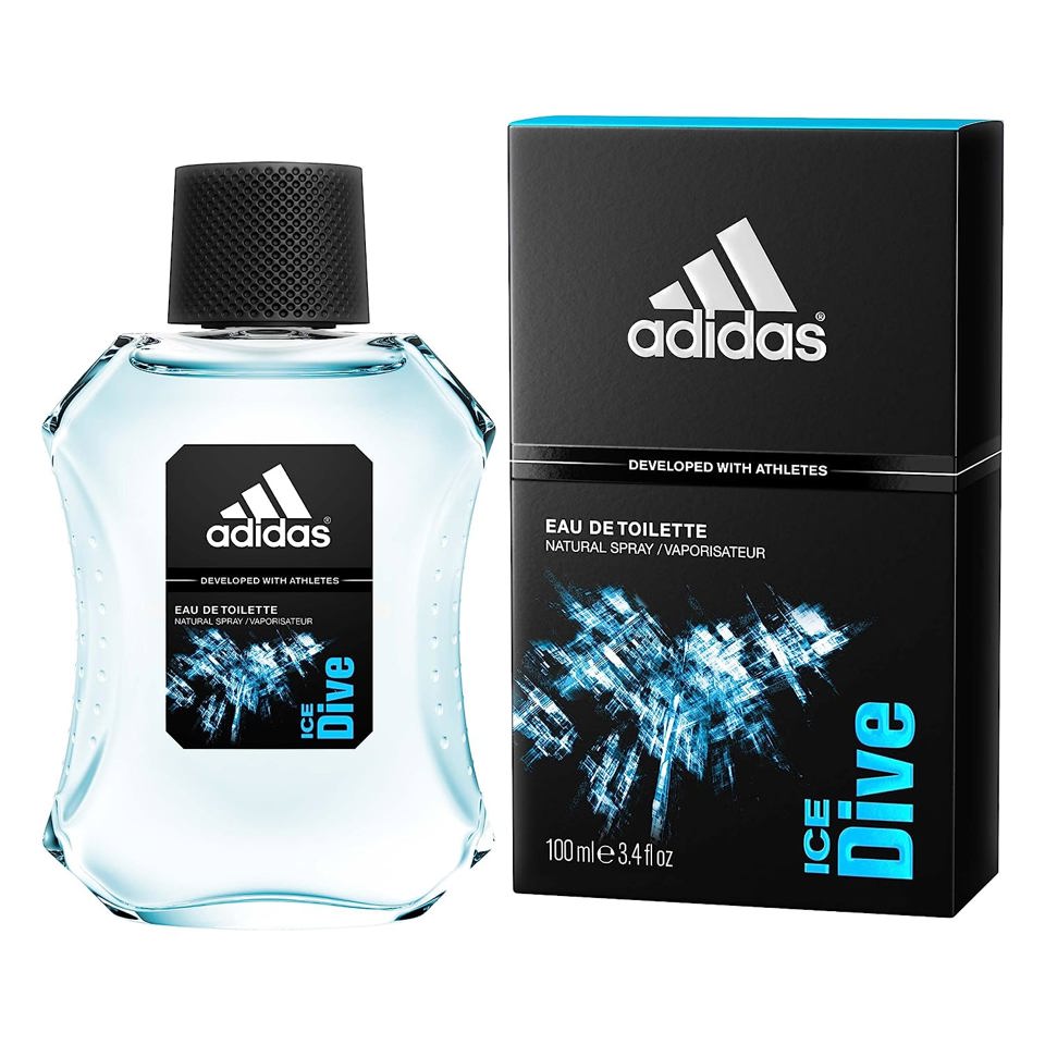 ADIDAS - ICE DIVE EDT  ( M ) 3.4 OZ
