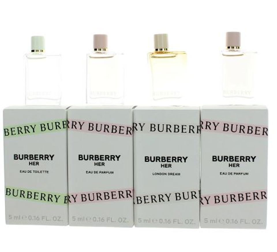BURBERRY - HER 4PC SET  EDT ( W ) 3.4 OZ