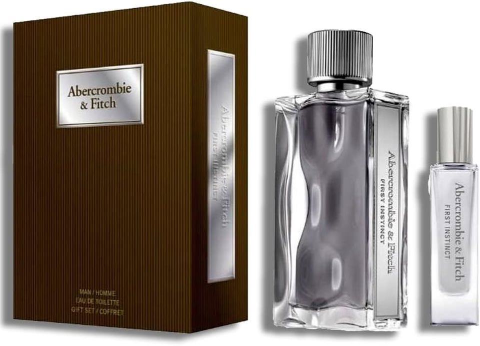 ABERCOMBIE & FITCH - FIRST INSTINCT 2PC SET ( M ) 3.4 OZ