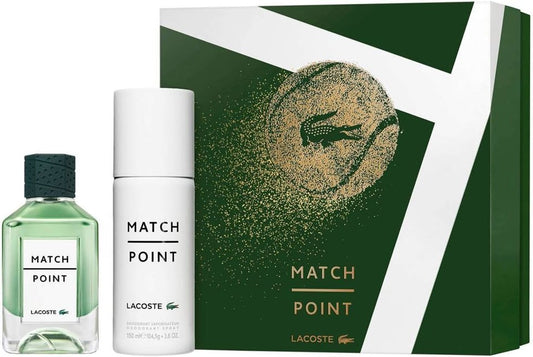 LACOSTE - MATCH POINT 2PC SET ( M ) 1.7 OZ