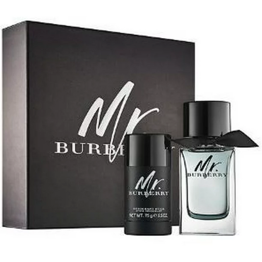 BURBERRY - MR BURBERRY 2PC SET ( M ) 3.4 OZ