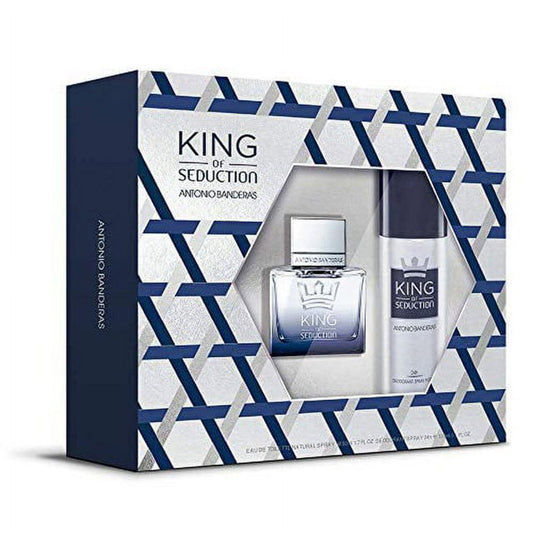 ANTONIO BANDERAS - KING OF SEDUCTION 2PC SET ( M ) 3.4 OZ