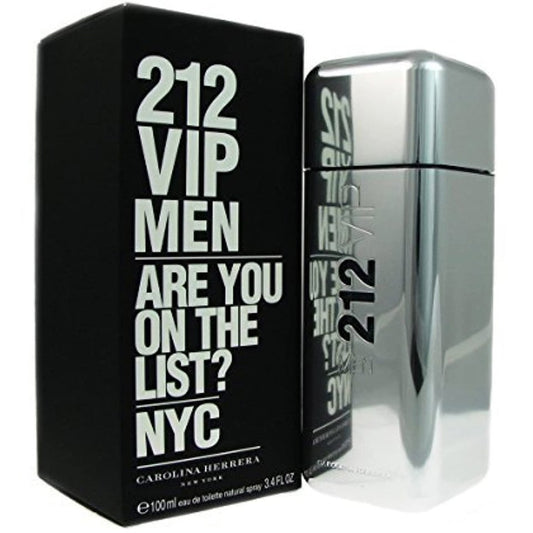 CAROLINA HERRERA - 212 VIP ARE YOU ON THE LIST ( M ) 3.4 OZ