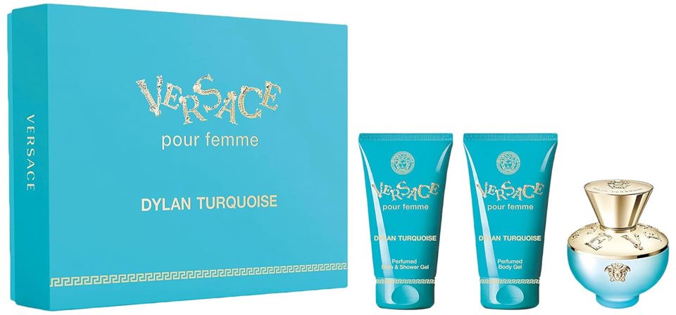 VERSACE - DYLAN TURQUOISE 3PC SET ( W ) 1.7 OZ