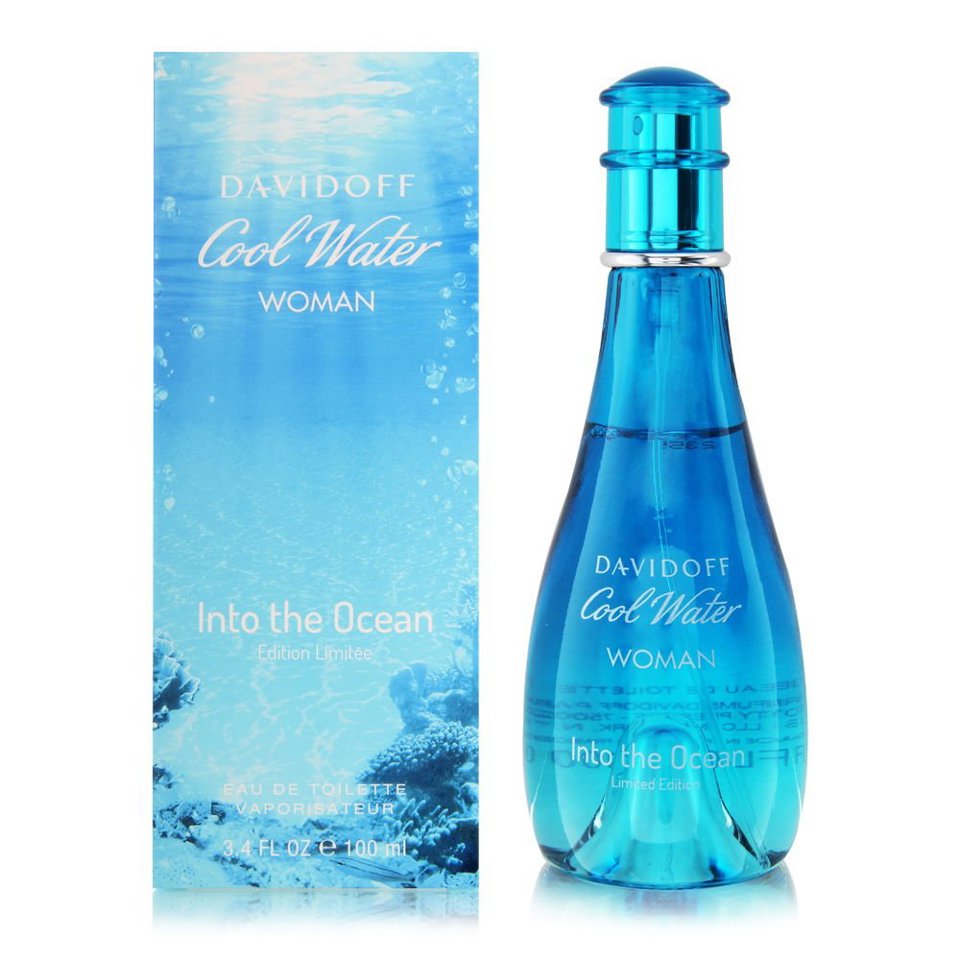 DAVIDOFF - COOL WATER INTO THE OCEAN EDT ( W ) 3.4 OZ