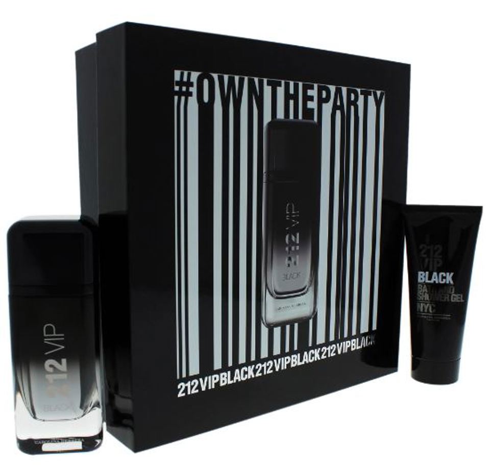 CAROLINA HERRERA - 212 VIP BLACK 2PC SET ( M ) 3.4 OZ