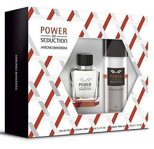 ANTONIO BANDERAS - SEDUCTION SPLASH 2PC SET ( M ) 3.4 OZ