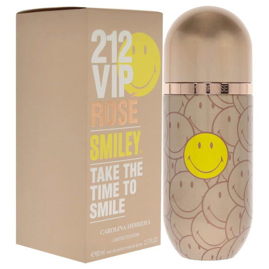 CAROLINA HERRERA - 212 VIP ROSE SMILEY EDP ( W ) 2.7 OZ