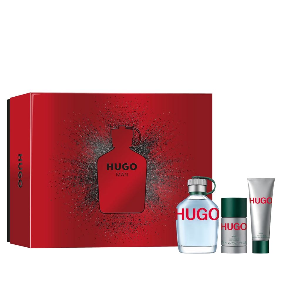 HUGO BOSS - HUGO MAN 3PC SET ( M ) 4.2 OZ