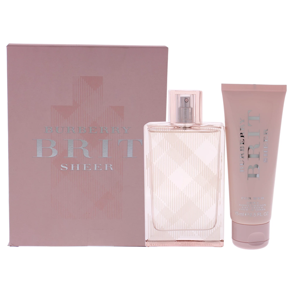BURBERRY - BRIT SHEER 2PC SET ( W ) 3.4 OZ