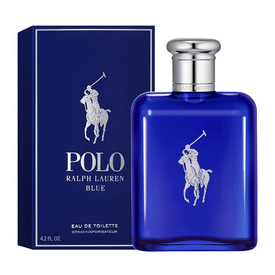 RALPH LAUREN - POLO BLUE EDT ( M ) 4.2 OZ