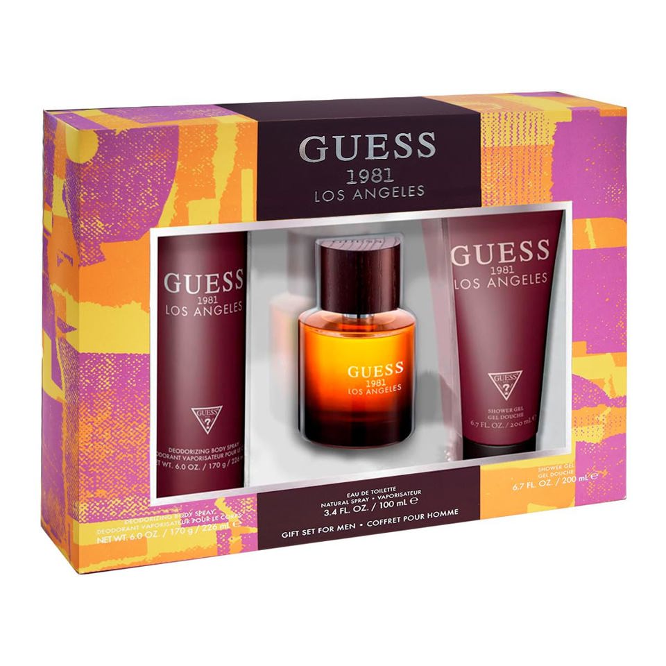 GUESS - 1981 3PC SET ( M ) 3.4 OZ