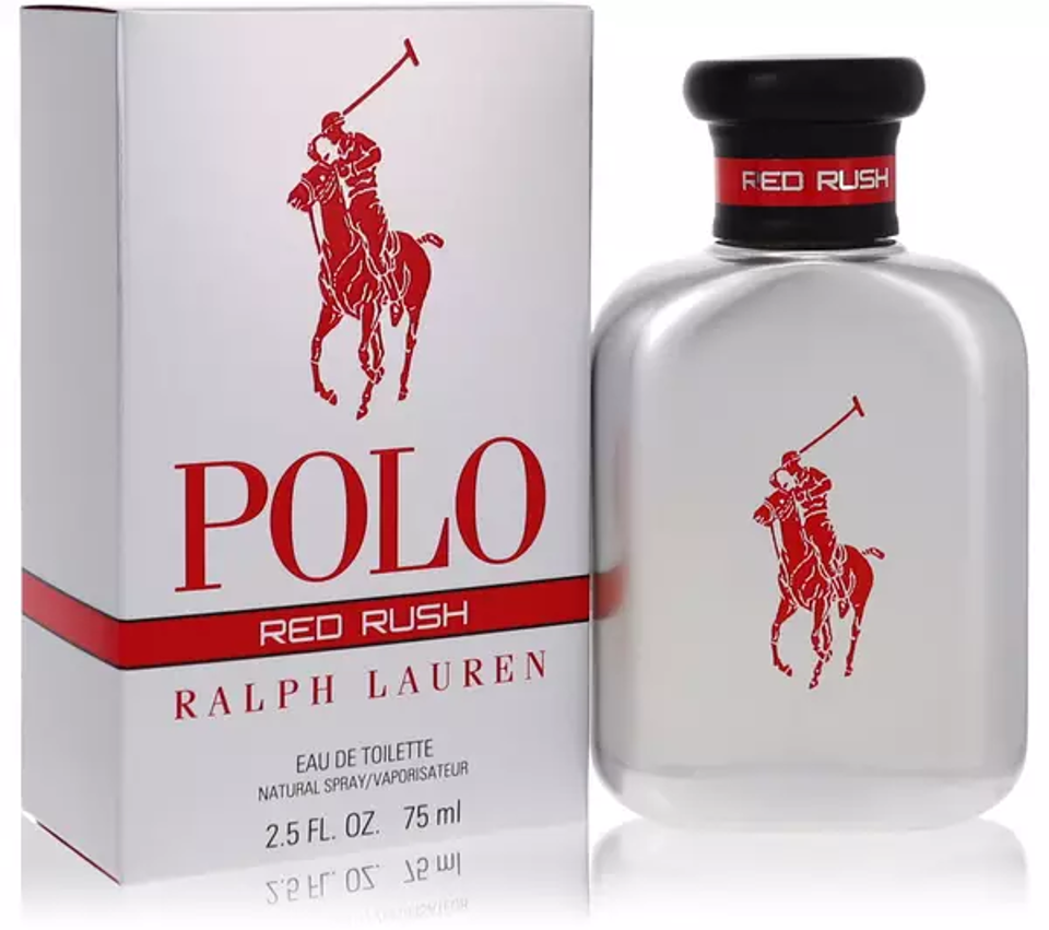 RALPH LAUREN - POLO RED RUSH EDT ( M )