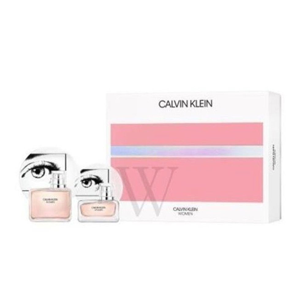 CALVIN KLEIN - CALVIN KLEIN WOMAN 2PC SET ( W ) 3.4 OZ