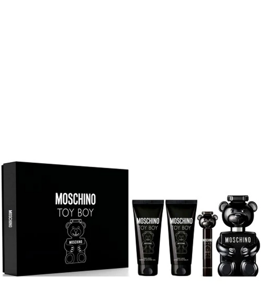 MOSCHINO - TOY BOY 4PC SET ( M ) 3.4 OZ