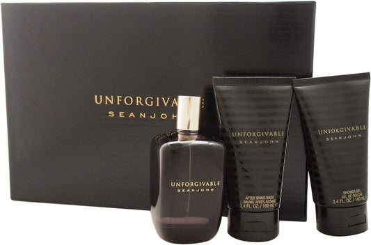 SEAN JOHN - UNFORGIVABLE 3PC SET ( M ) 4.2 OZ