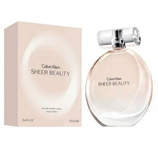 CALVIN KLEIN - SHEER BEAUTY EDT ( W ) 3.4 OZ